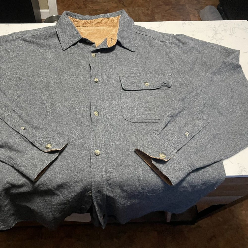 Legendary Whitetails Long Sleeve Flannel Button Down Shirt Mens Large